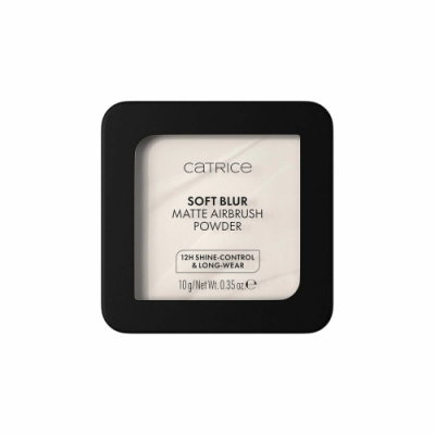 CATRICE пудра матирующая soft blur matte airbrush powder 001N